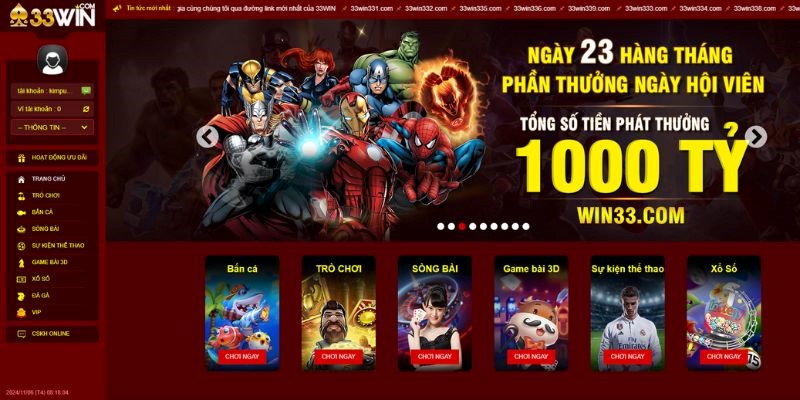 33win kham pha tro choi ca cuoc dinh cao dang cap 2024 2